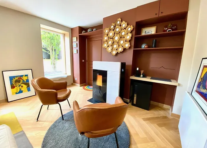 Le Capella, Magnifique Maison Au Calme Avec Garage * קאין