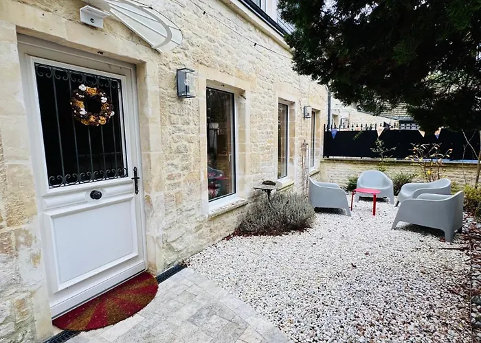 Le Capella, Magnifique Maison Au Calme Avec Garage 캉